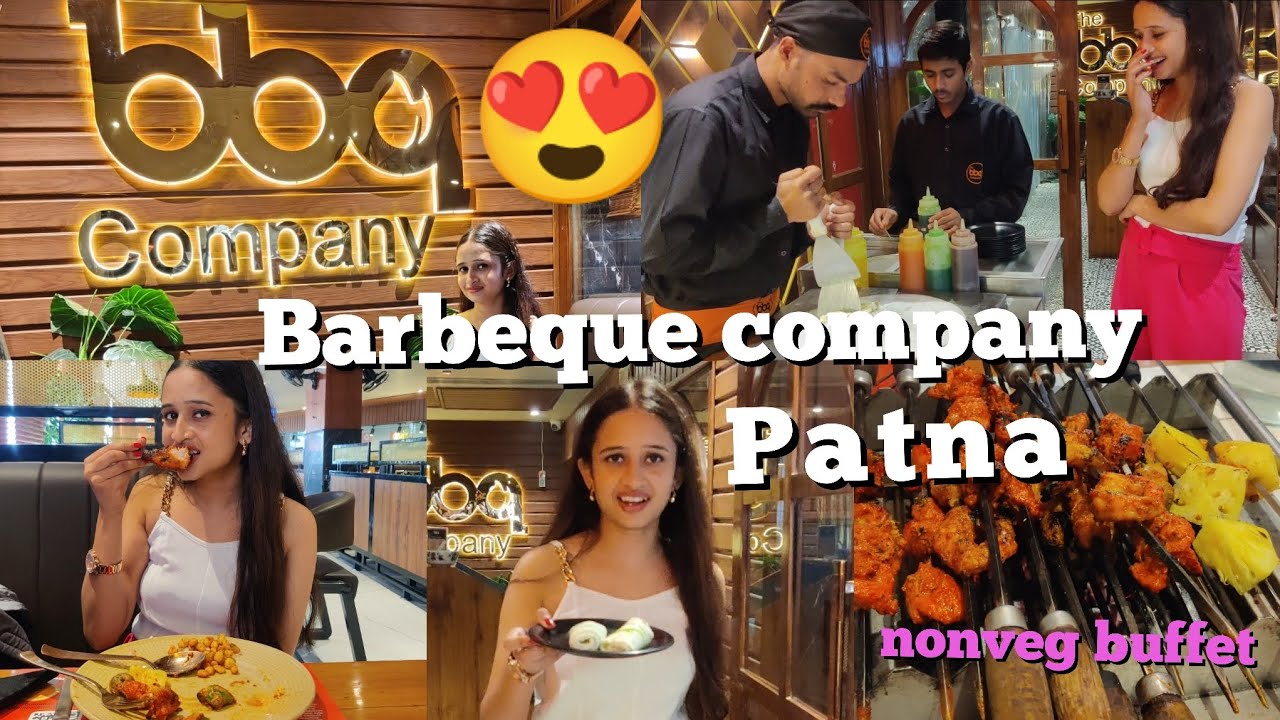 Unlimited Buffet at BBQ Company🤤😍| Review | Boring rode patna | Barbeque company | nonveg buffet |