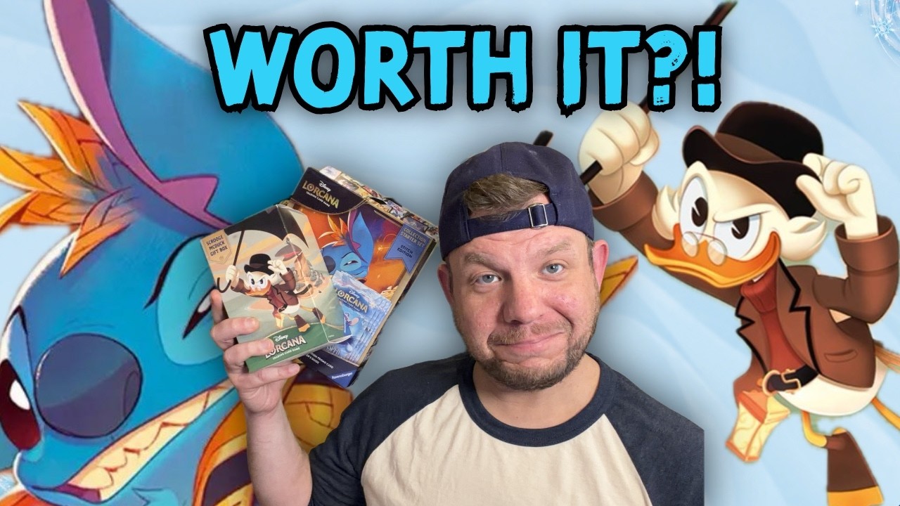 Is the NEW Stitch Collection Set & Scrooge McDuck Gift Box Worth It? | Disney Lorcana Unboxing