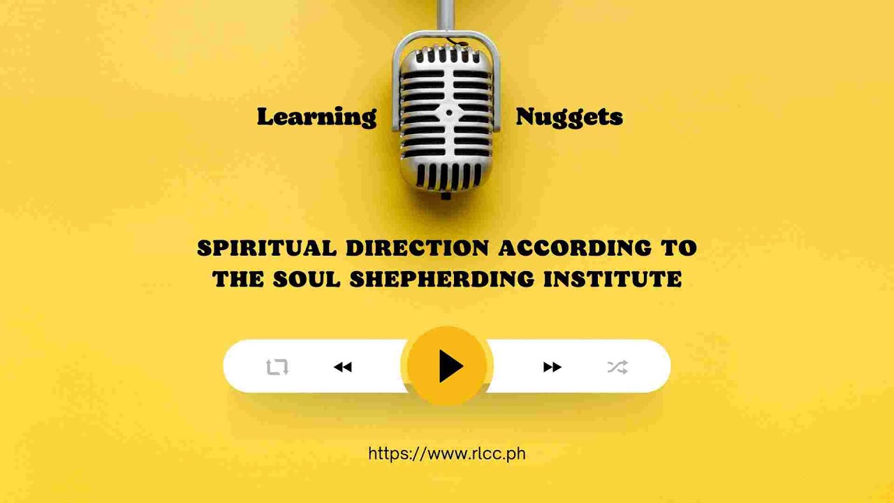 Spiritual Direction according to the Soul Shepherding Institute