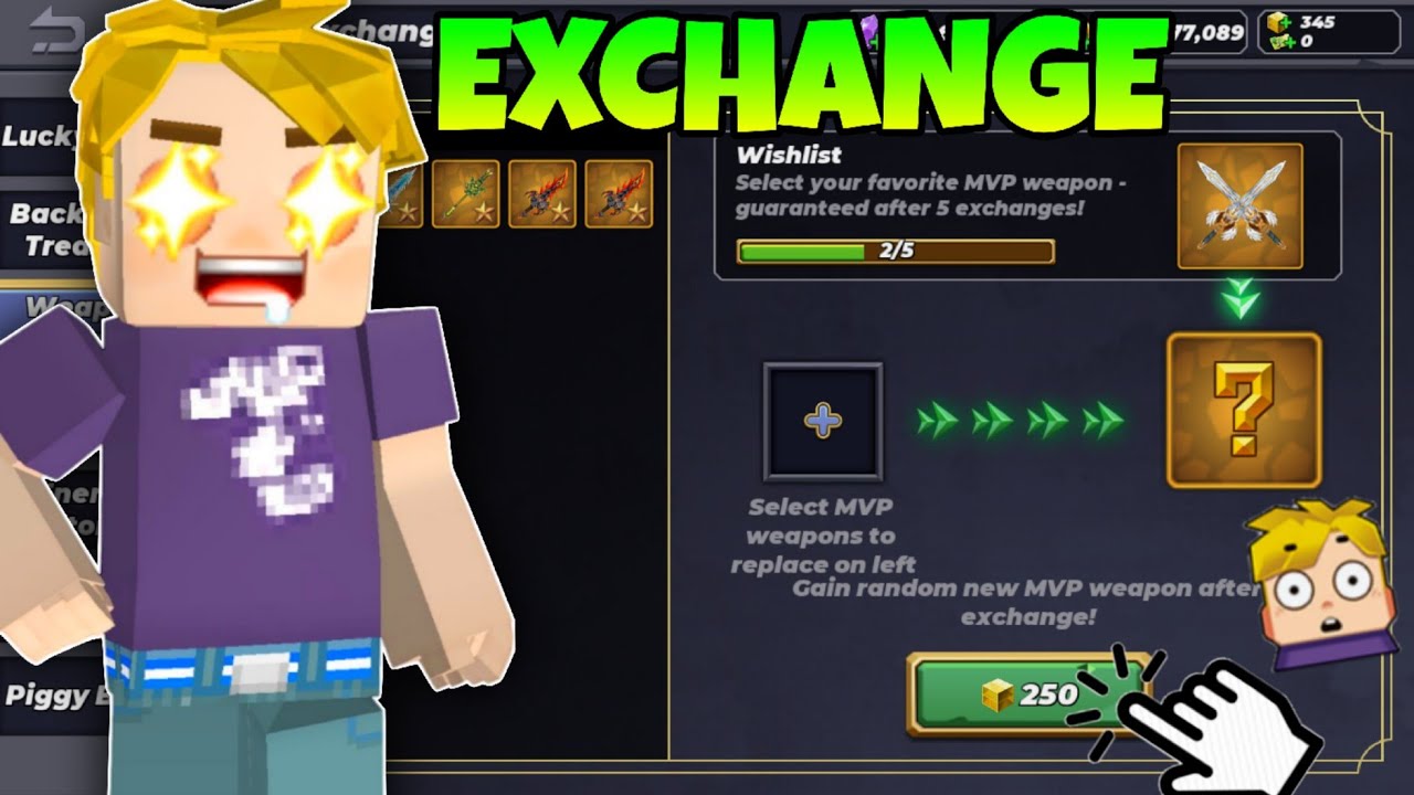 НОВЫЙ МАГАЗИН ОБМЕНА ОРУЖИЯ в SkyBlock Blockman go 🤑
