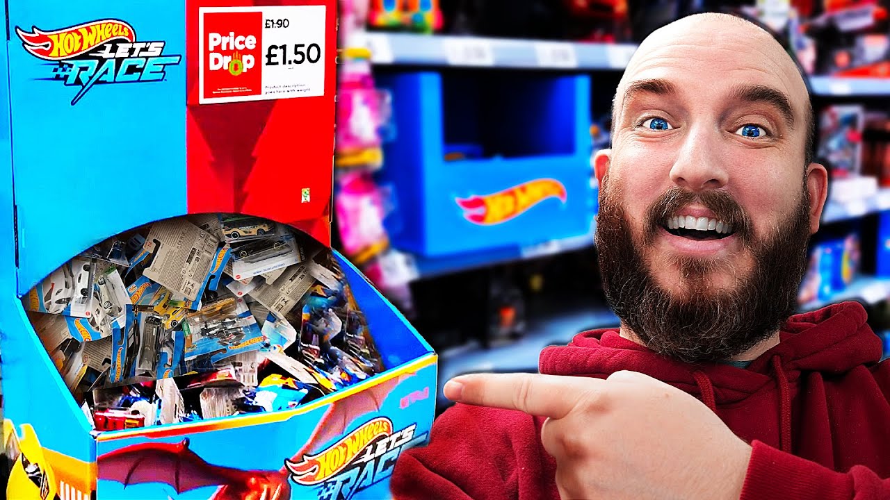 NEW HOT WHEELS DUMP BINS!!!🔥CHECK YOUR LOCAL ASDA STORE!