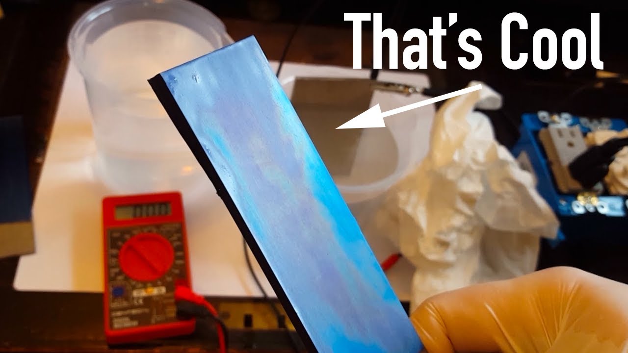 Can you anodize cool patterns?