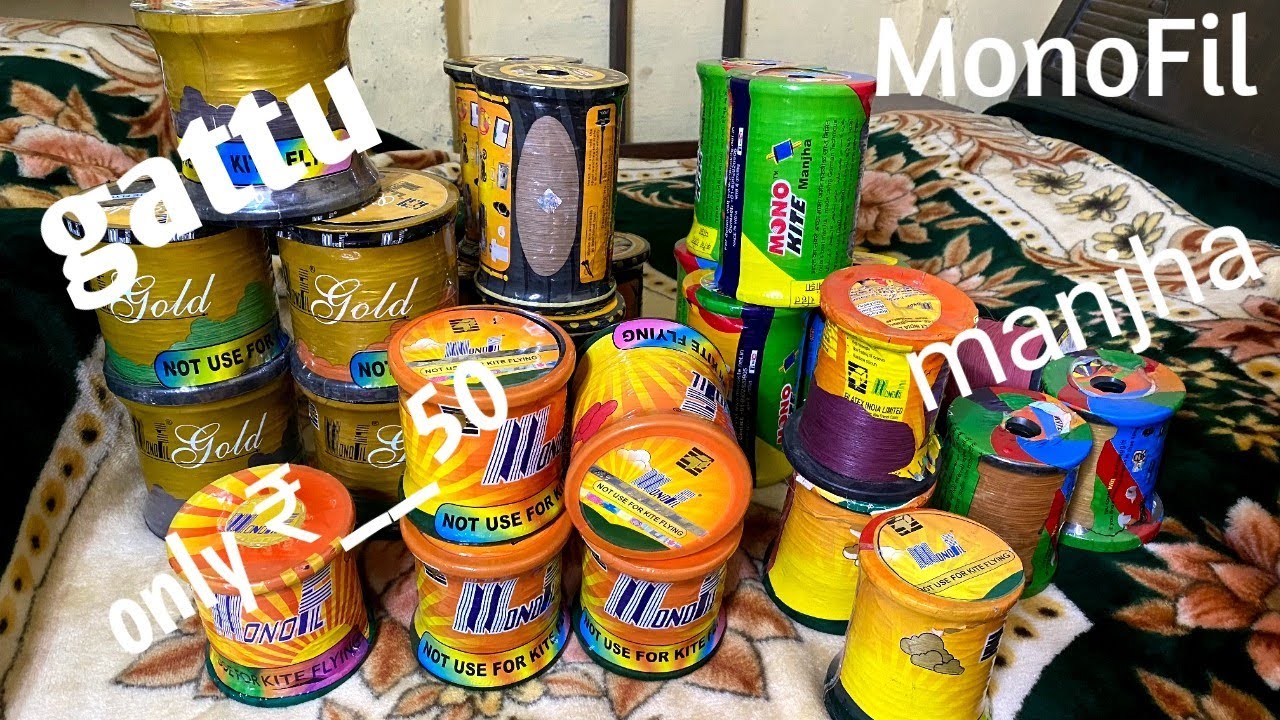 Monofill original manjha ! Gattu ! Only- _50 now available ! Monofill gattu without background music