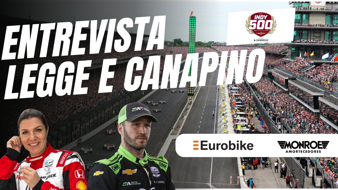 ENTREVISTA KATHERINE LEGGE E AGUSTIN CANAPINO INDY500 2024