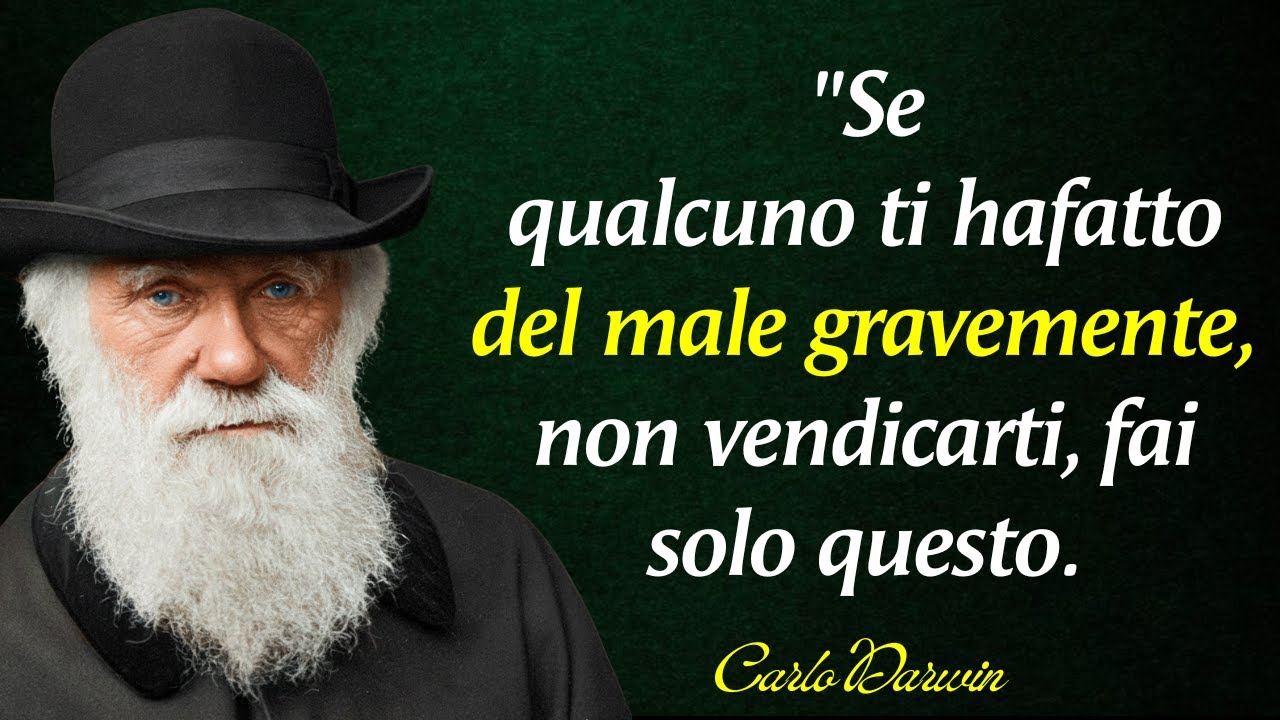 Citazioni di Charles Darwin: 