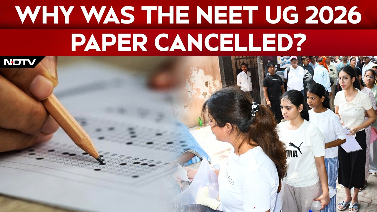 Отмена экзамена NEET | Почему был отменен экзамен NEET UG 2026?