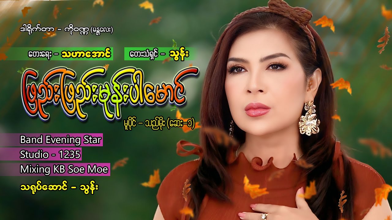ဖြည်းဖြည်မုန်းပါမောင် - သွန်း  Phay Phay Mome Par Maung - Thun ( Offical )