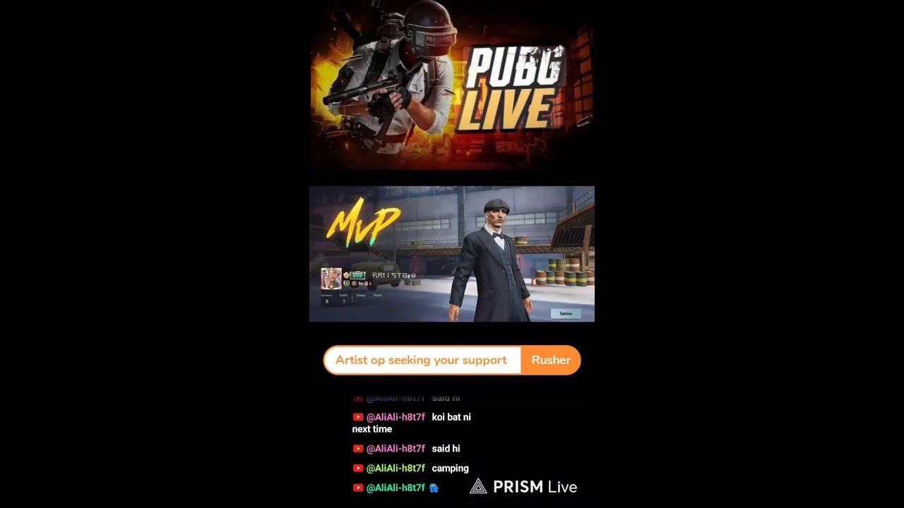 Live streaming of ARTIST OP