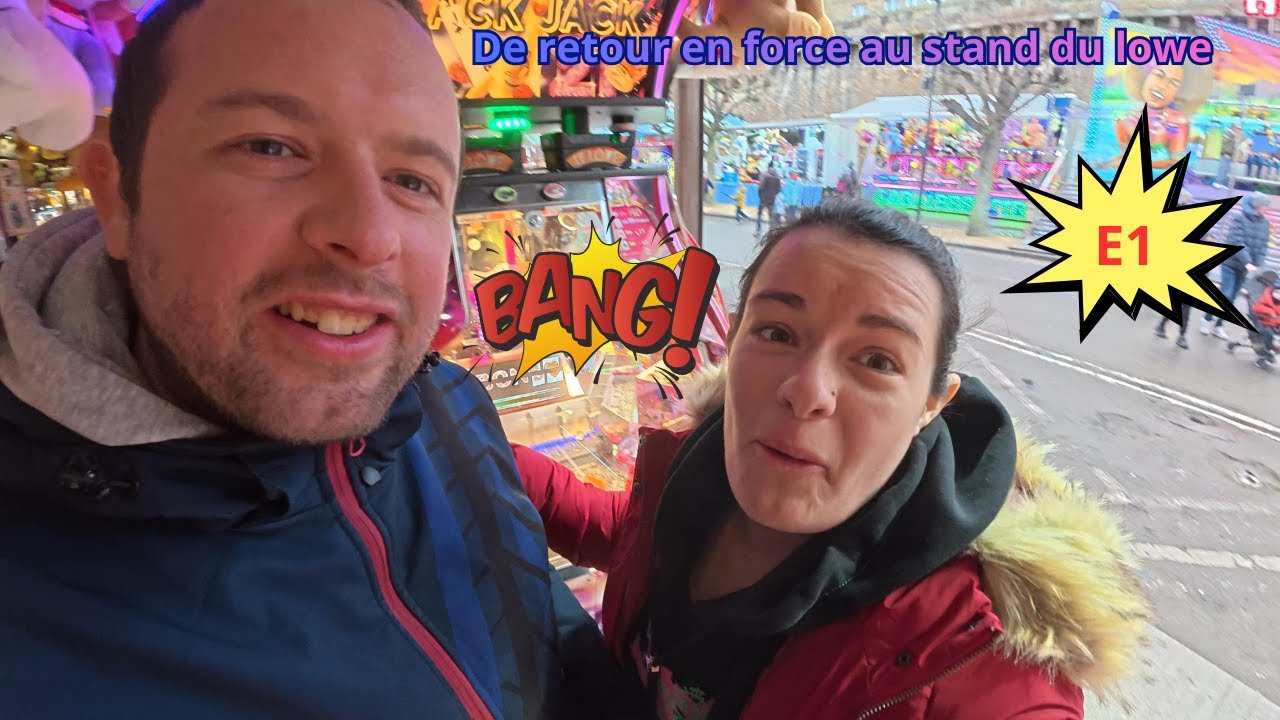 Retour en force au stand du lowe à la fête foraine de saint Malo  1/4