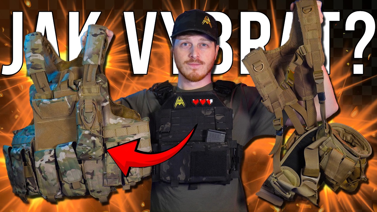 Jak VYBRAT a OSADIT Taktickou Vestu - Nakashi Army