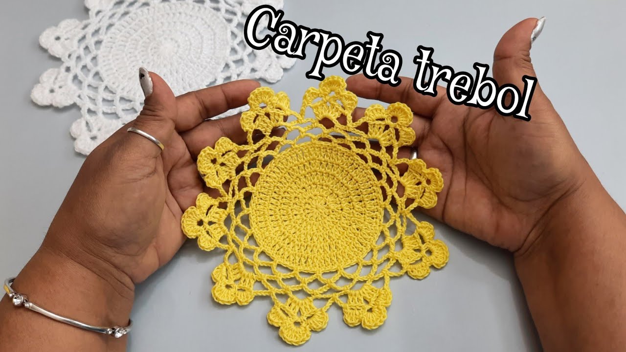 ✅Carpeta a crochet trebol #blusasnorma #crochet #patroncrochet