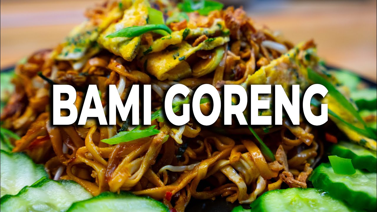 Gebratene Nudeln mit Hühnerfleisch | Bami Goreng Rezept | Asia Rezept by Bernd Zehner