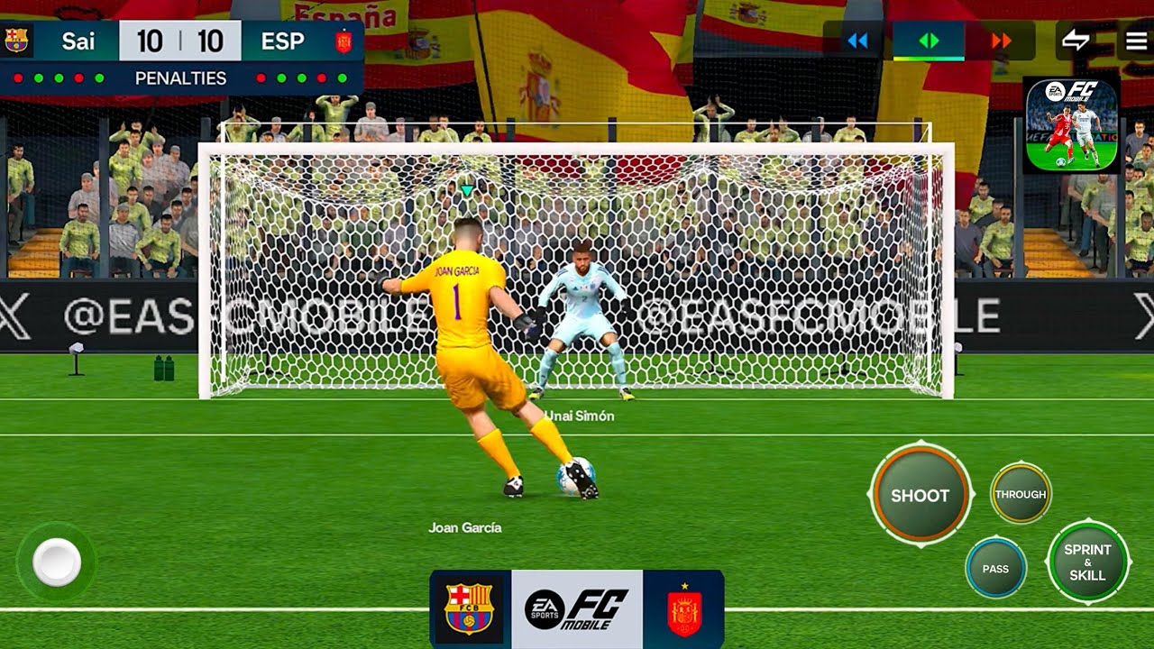 Fc Mobile Penalty Shootout #96 FC Barcelona Vs Spain #fcmobile26