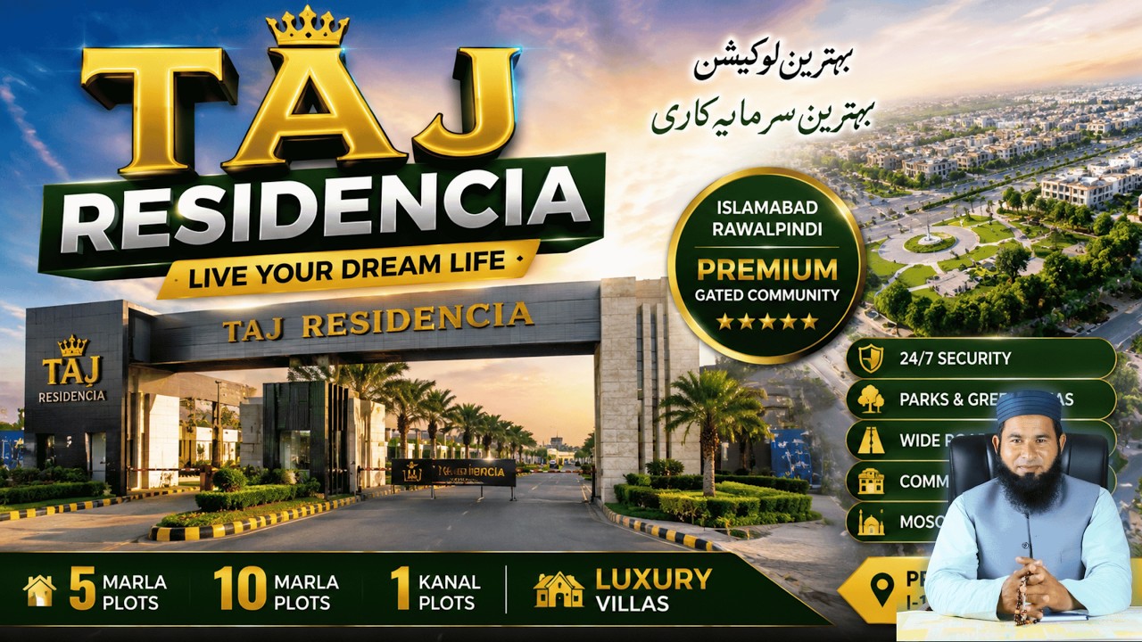 Taj Residencia Islamabad 2026 | Latest Update