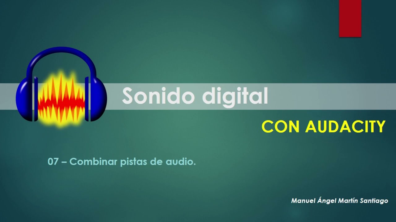 90 - Combinar pistas de audio