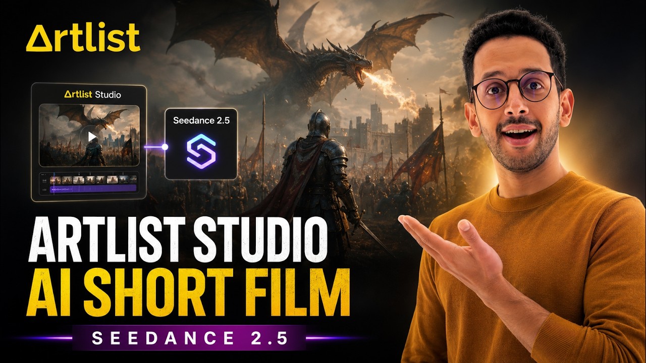I Tested Artlist Studio + Seedance 2.5 &mdash; This Feels Like Real AI Filmmaking