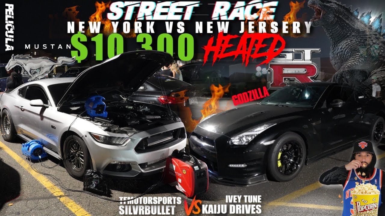 STREET RACE BUILT NISSAN GTR R35 IVEY TUNE VS TWIN TURBO S550 MUSTANG SILVR TFM $10,300 INSANE
