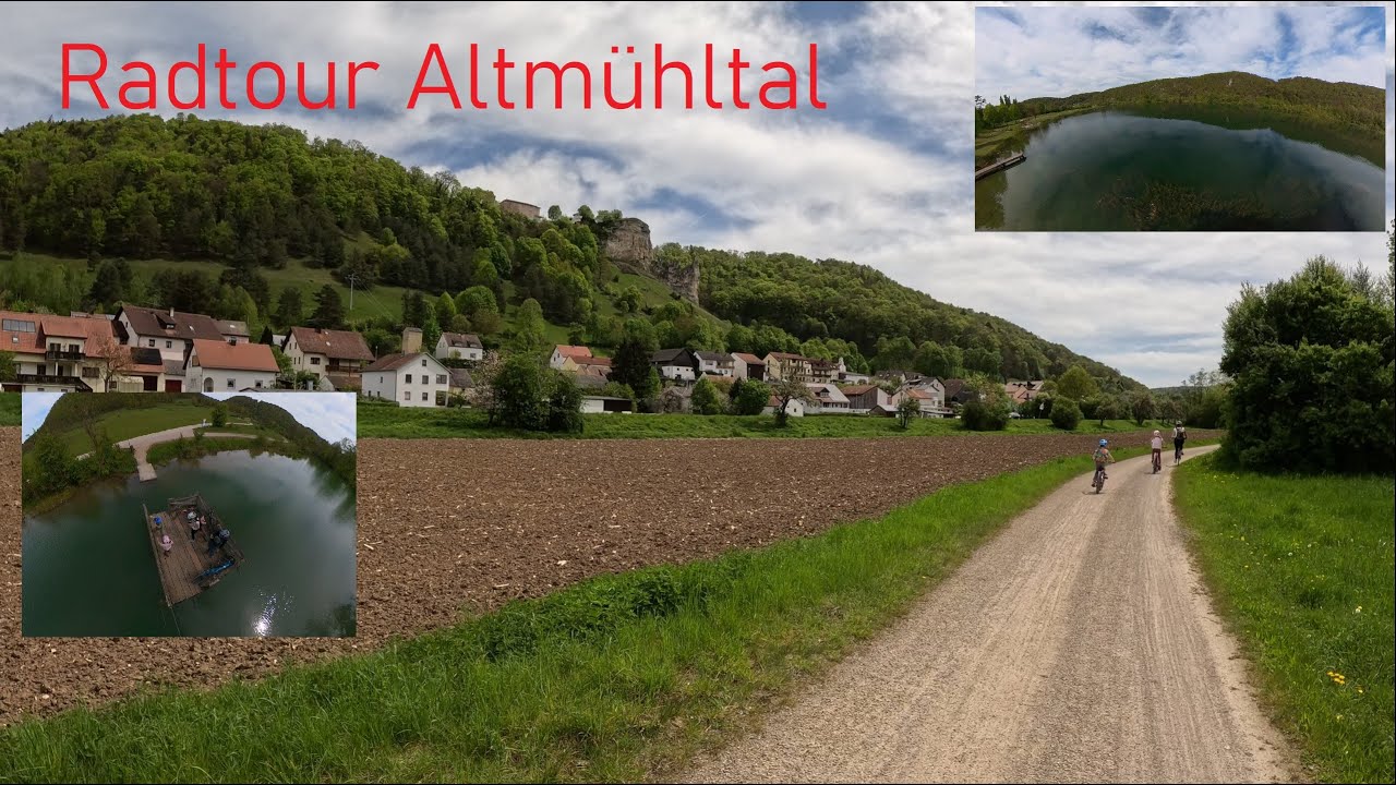Die schönsten Fahrradtouren in Franken mit Kindern / Altmühltal