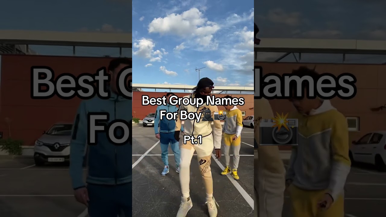 Best Group Names For Boys📸🔥⬆️SUBSCRIBE FOR DAILY DRIPPY CONTENT💦Follow my other Social Media #shorts