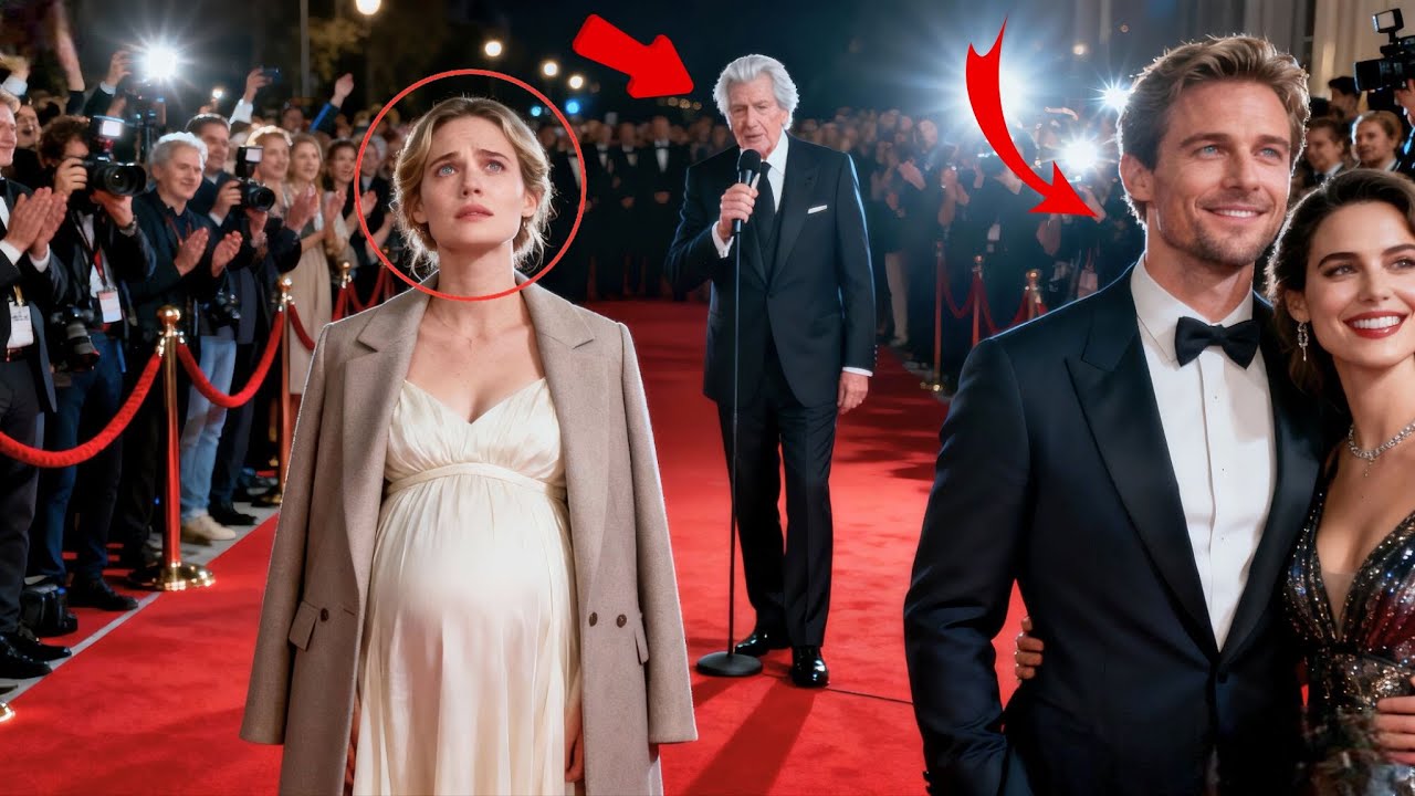 Pregnant Wife Was Dismissed On The Red Carpet—Until Her Billionaire Father Took The Stage And...