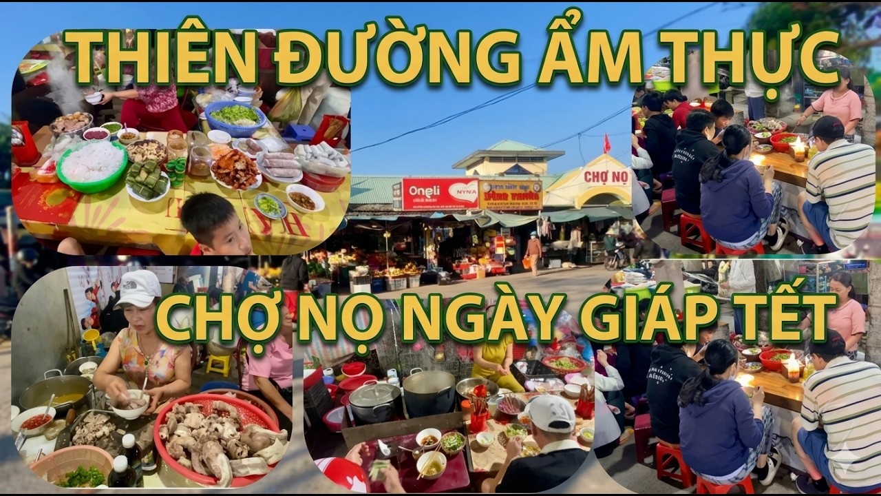 Chợ Nọ Làng Dương Nỗ Những Ngày Giáp Tết – Không Khí Tết Quê Huế Xưa.