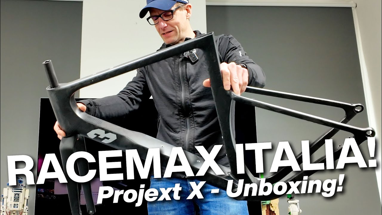 3T Racemax Italia Project X Gravelbike-Rahmenset UNBOXING: geiles Sichtcarbon, matter Klarlack