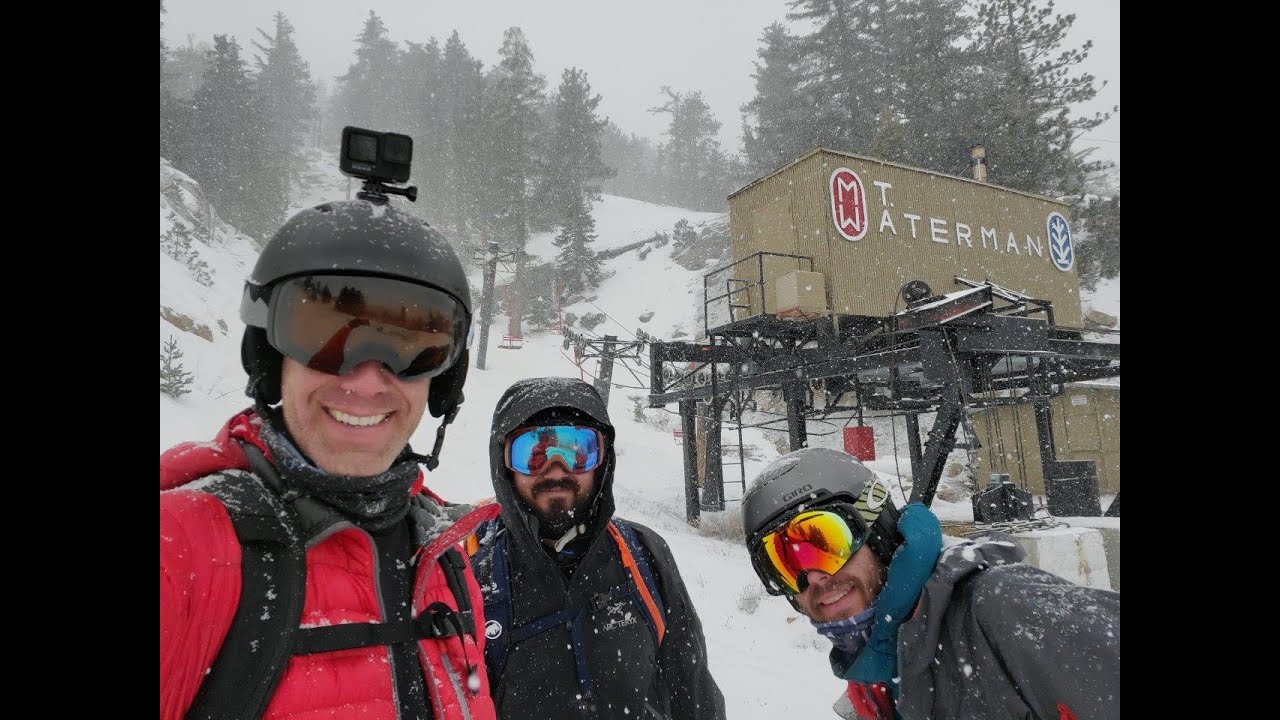 Mount Waterman (Angeles National Forest) backcountry ski tour