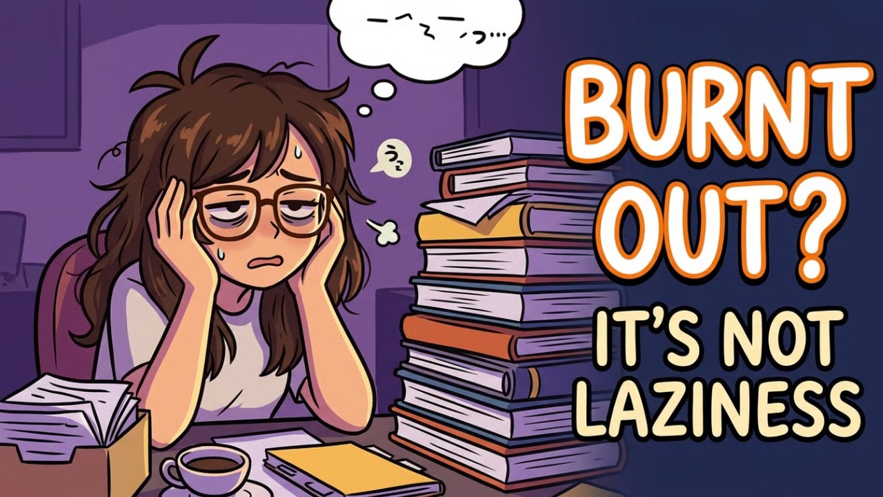 6 Signs To Know You're Burnt Out, Not Lazy