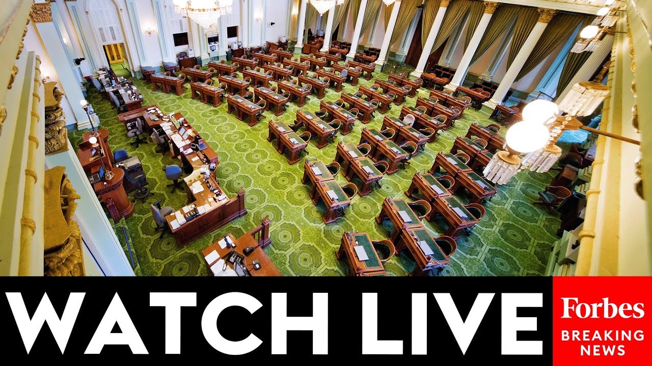 WATCH LIVE: California State Assembly Holds Debate On Congressional Redistricting