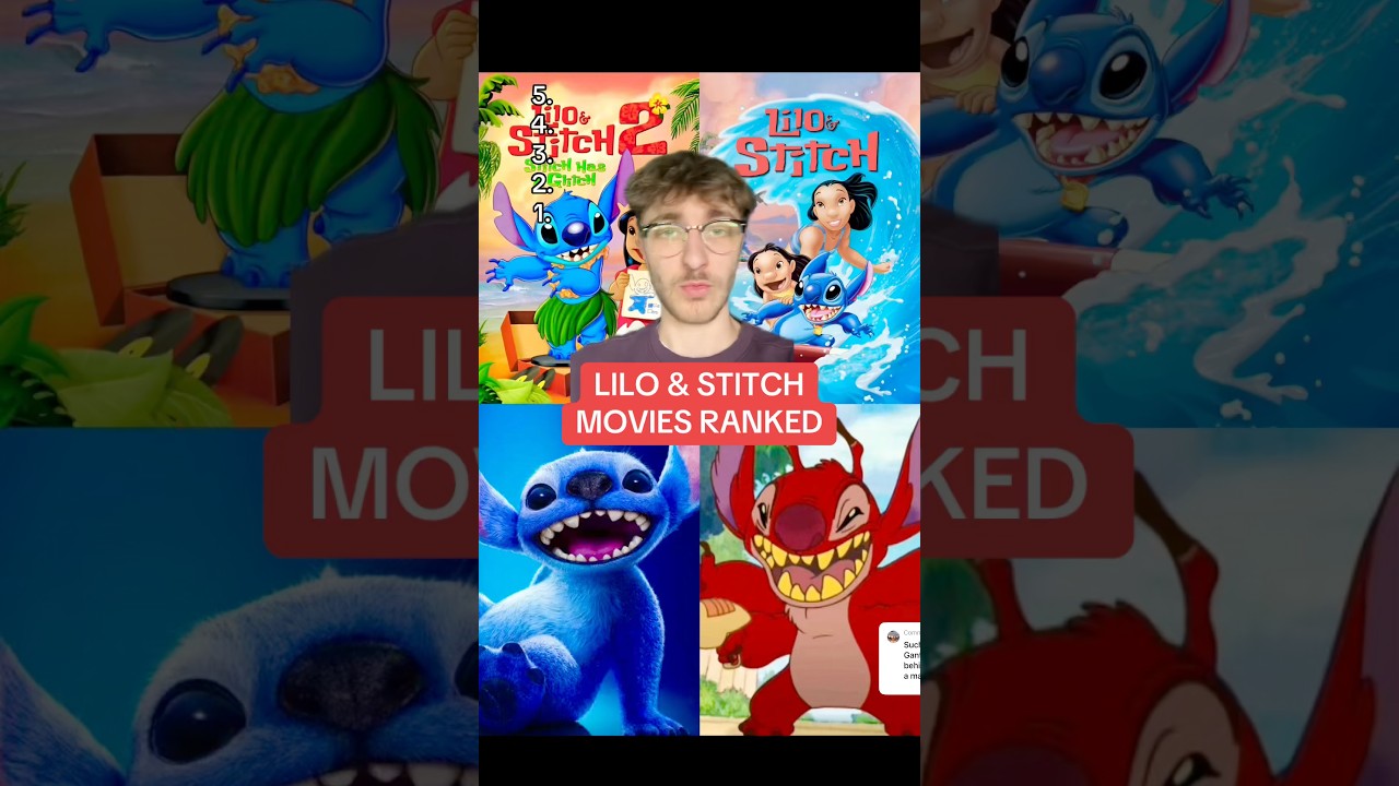 EVERY LILO AND STITCH MOVIE RANKED‼️❄️