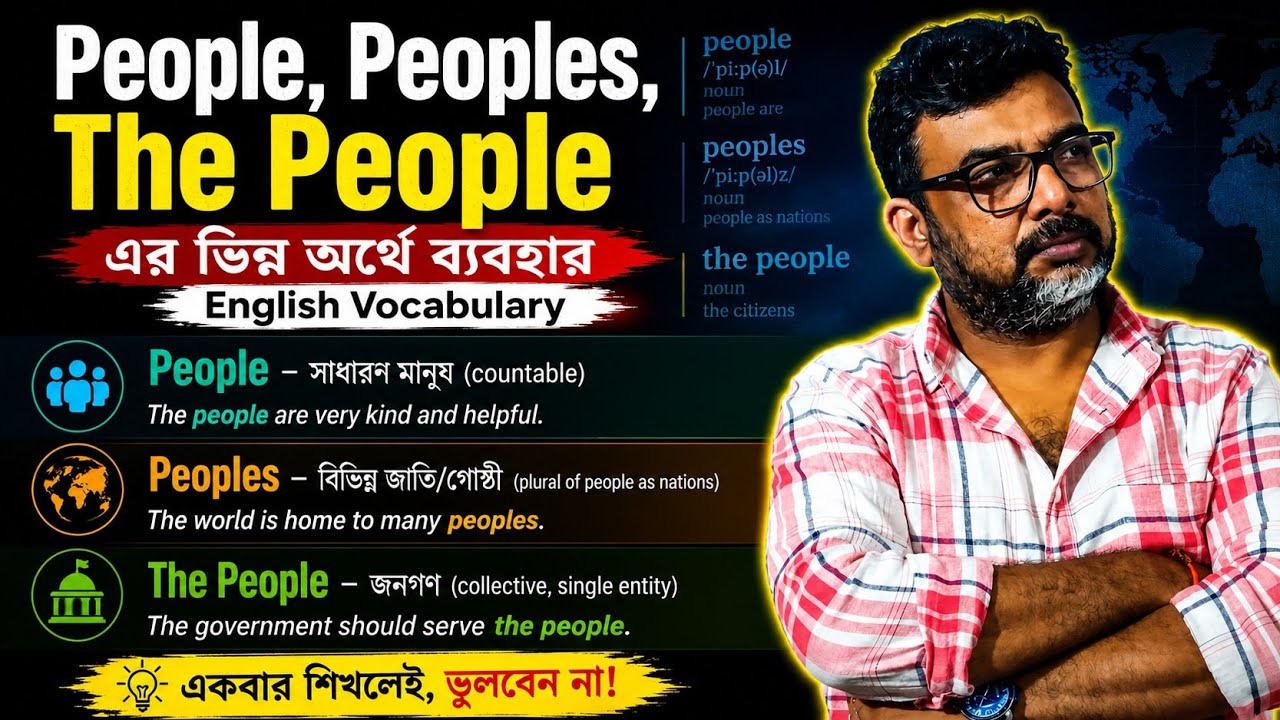 People, Peoples, The peoples/ use of people/use of the peoples/use of peoples
