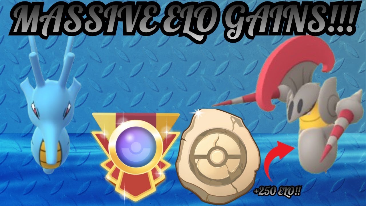 +250 ELO!!! ESCAVALIER PIERCES ITS WAY INTO EXPERT RANK IN THE FOSSIL CUP - Pokemon GO Battle League