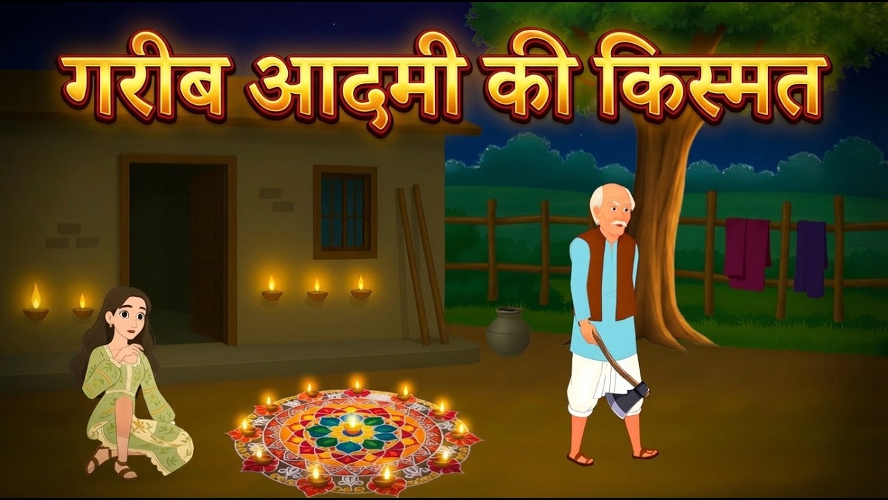 गरीब आदमी की किस्मत | Emotional Moral Story | Hindi Kahani