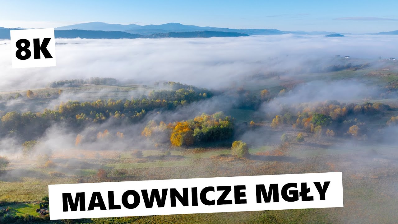Malownicze mgły w g&oacute;rach [8K]