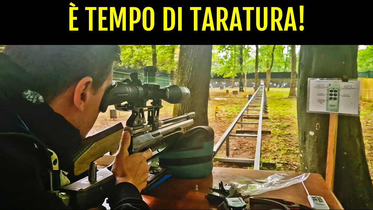 Nuovo setup: ottica - ruota - rialzo. Carabina Air Arms Ev2