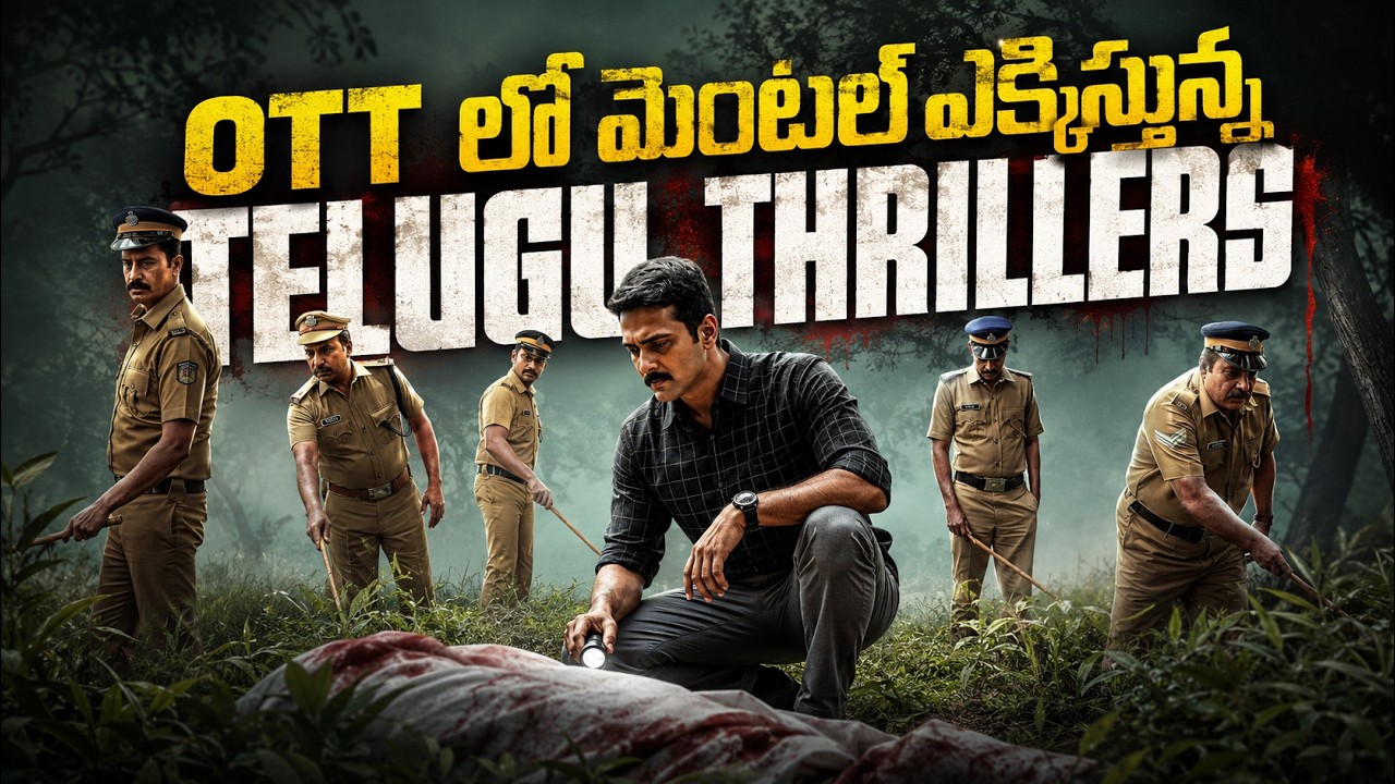 Recent Best OTT Thriller Movies in Telugu | Latest Best Investigation Movies & Series|అన్ని తెలుగులో