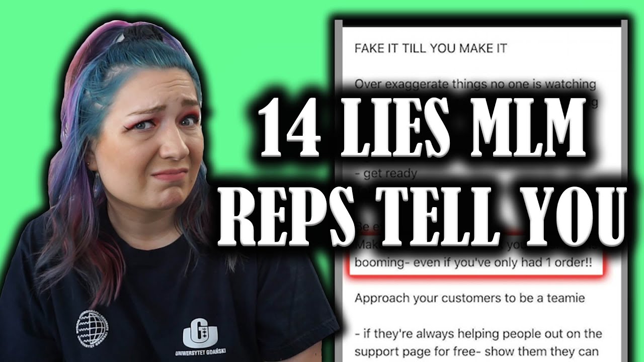14 Lies MLM Reps tell you