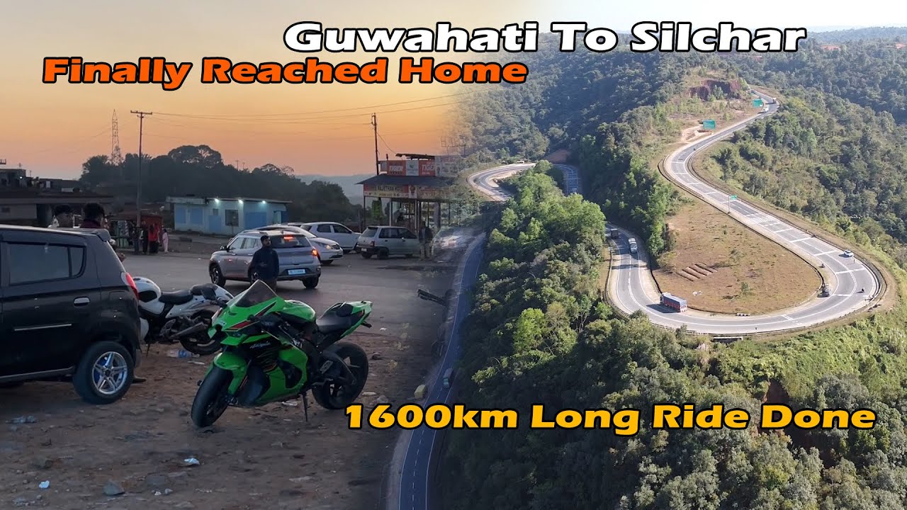 Guwahati To Silchar With ZX10r || 1600KM Long Tawang Ride Done || VLOG 423 || KP VLOG SILCHAR