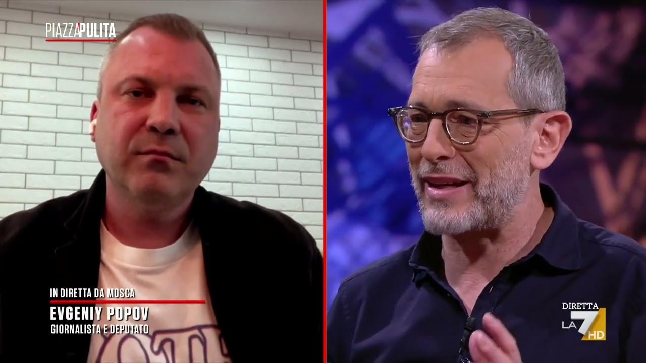 Il giornalista e parlamentare russo Popov: 