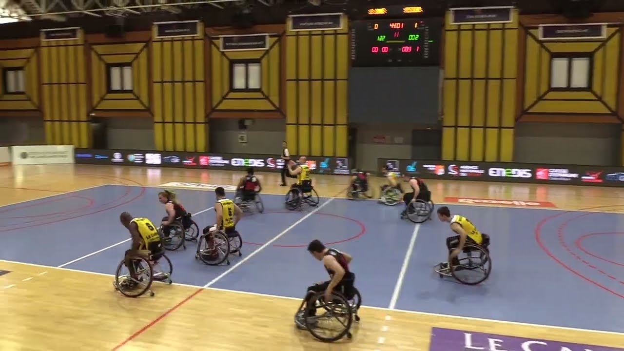 BASKET FAUTEUIL : HORNETS 2 LE CANNET VS MEYLAN GRENOBLE 15-04-2023