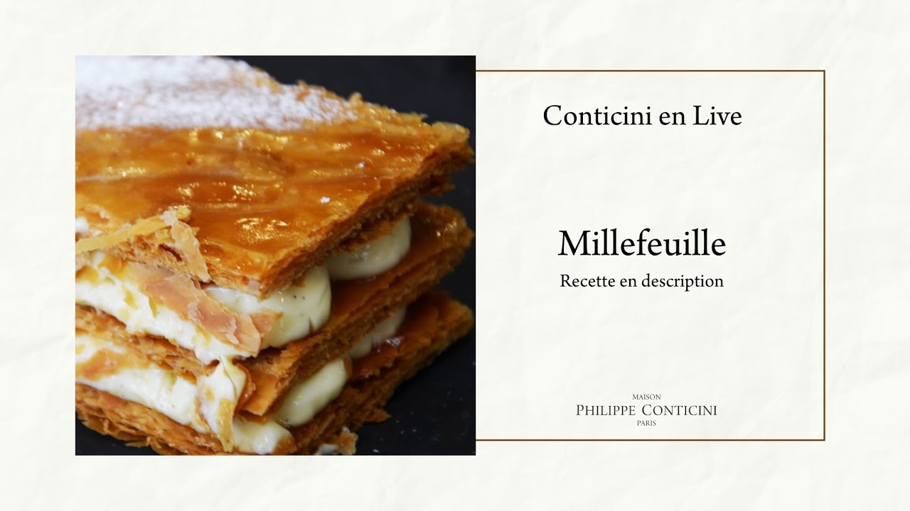 Millefeuille | Conticini en Live