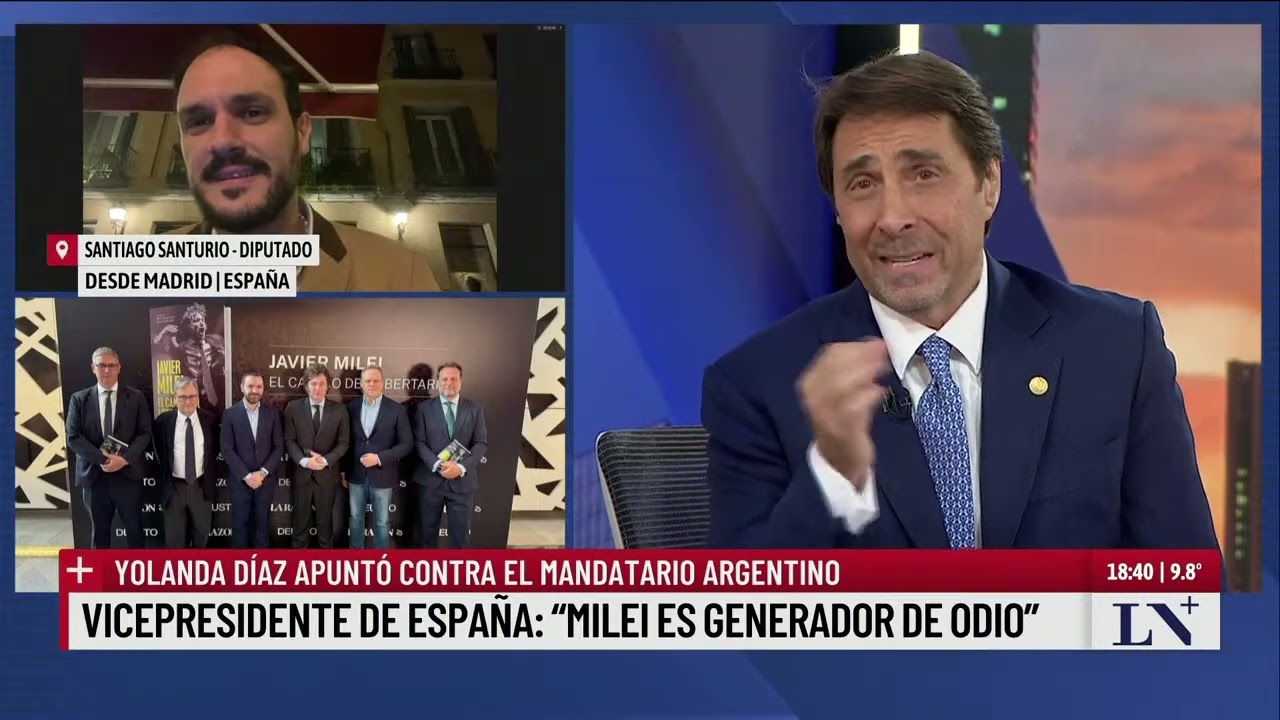 Milei participará del acto organizado por Vox; viaje del presidente a España