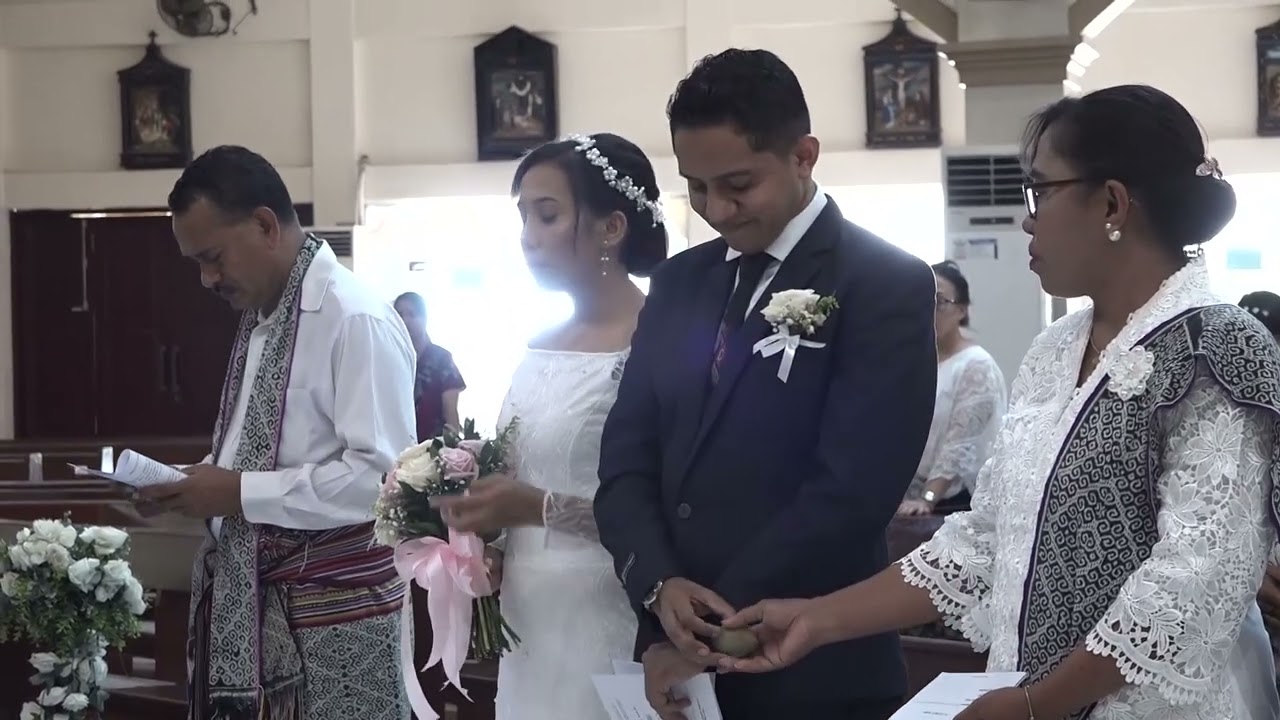 Pernikahan di Gereja Assumpta Kupang