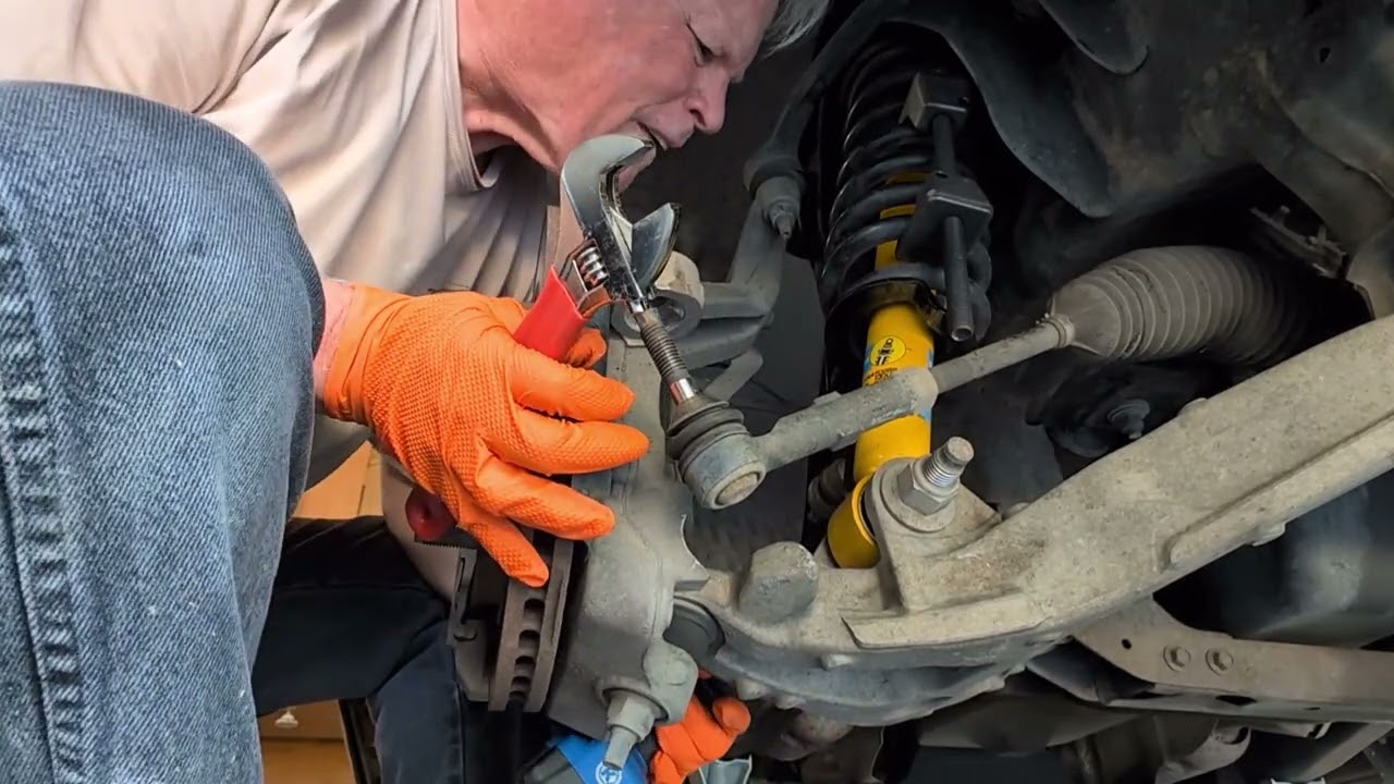 Ford Expedition shock replacement.  Don't replace the springs!