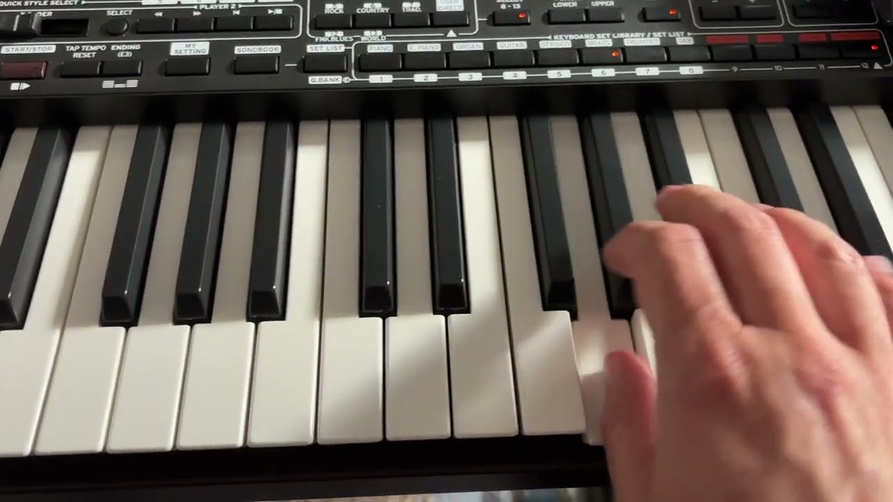 Smooth sound transition - Korg Pa4X - Juzisound 2