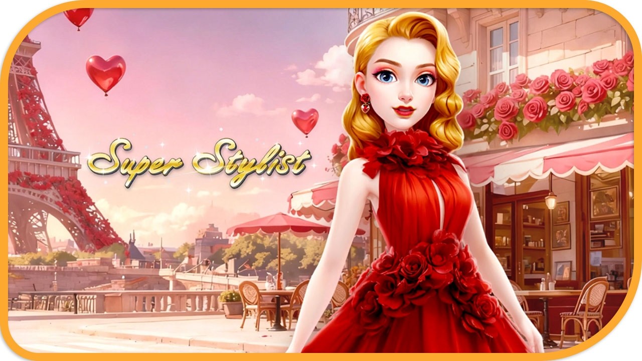 Red Dress in Paris ❤️ | Super Stylist Fashion Moment #166  | Crazy Labs by TabTale | HayDay