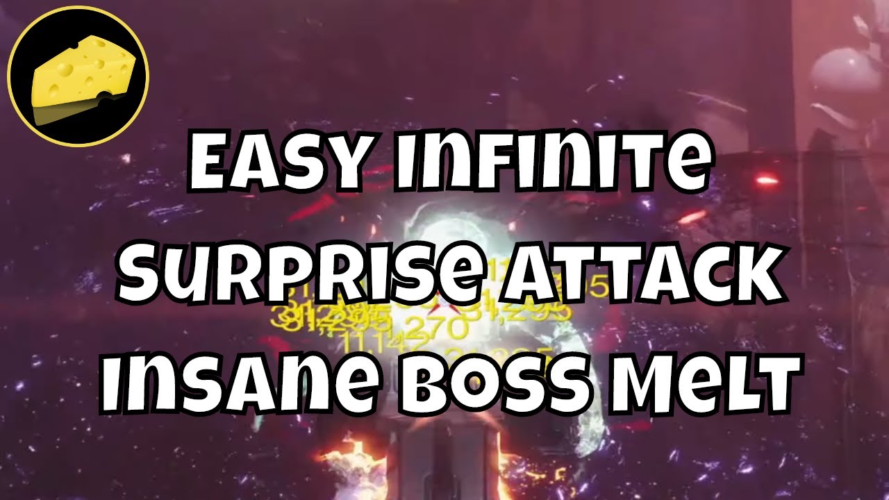 Easy Infinite Surprise Attack Glitch - Insane Damage Boss Melt With Sidearms in PVE & Gambit