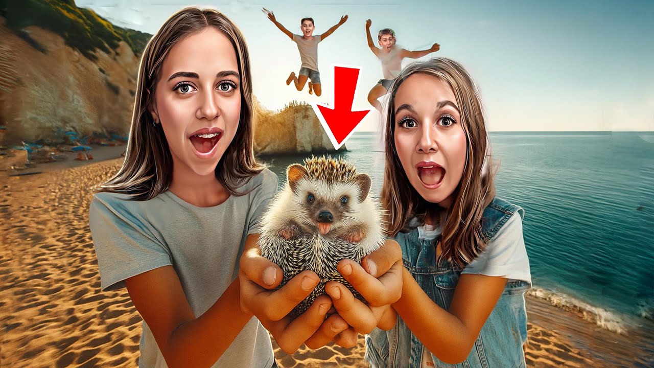 Našli smo JEŽA na plaži!? 😱 + Lude avanture na moru!