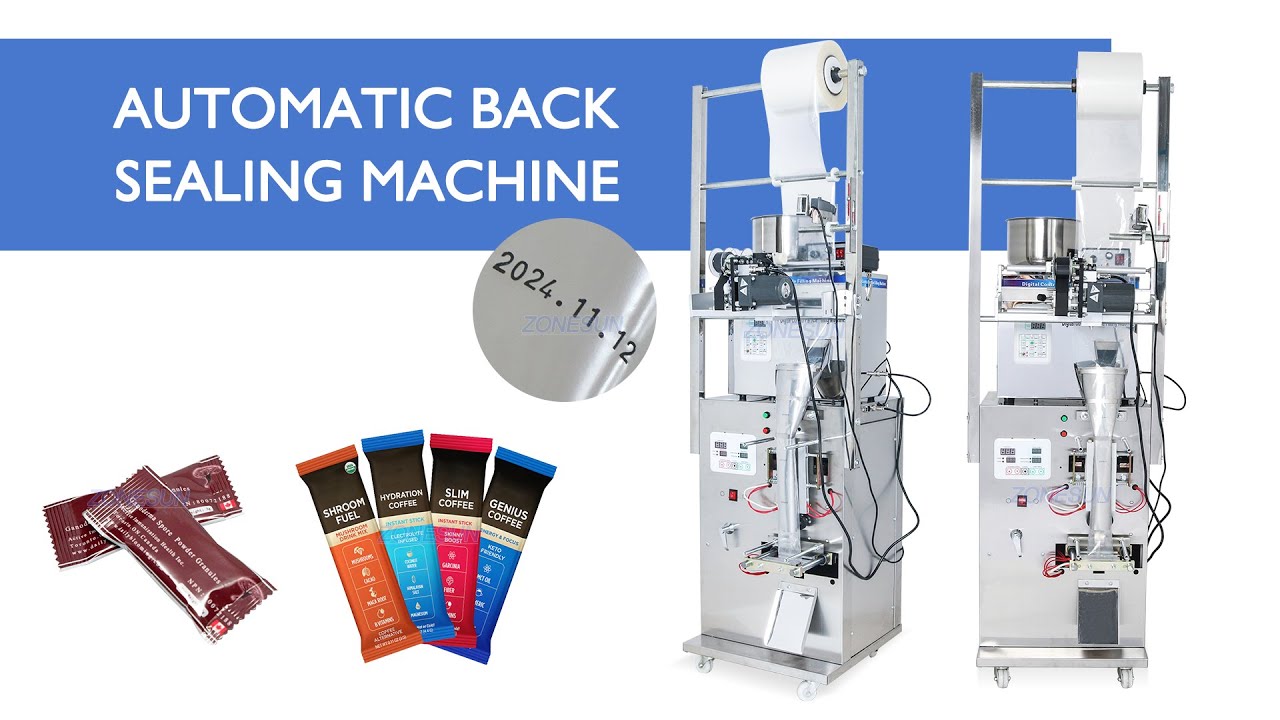 How to use ZONESUN ZS-GZ5200 Automatic Packaging Machine Pack the Seeds into Bags?