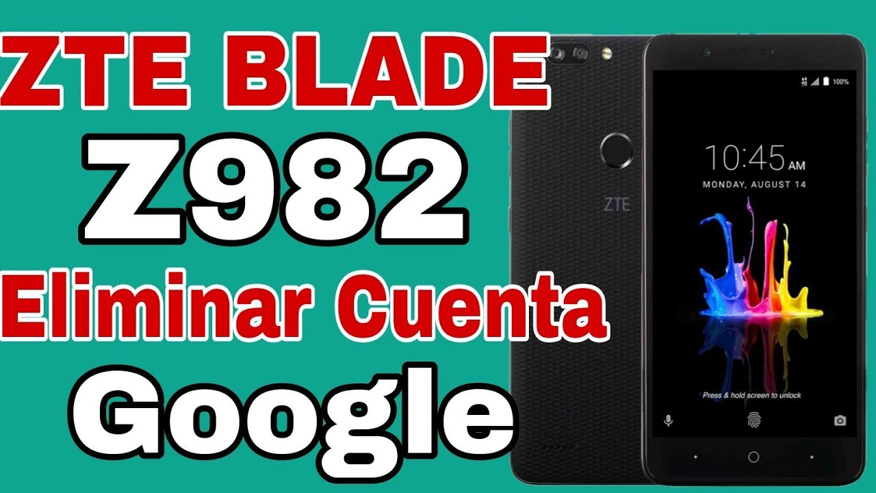 Eliminar Cuenta Google ZTE Blade Z Max Z982  | Quitar Cuenta Google ZTE Blade Z Max Z982 FACIL FRP